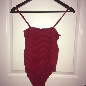 UO RED BODYSUIT
